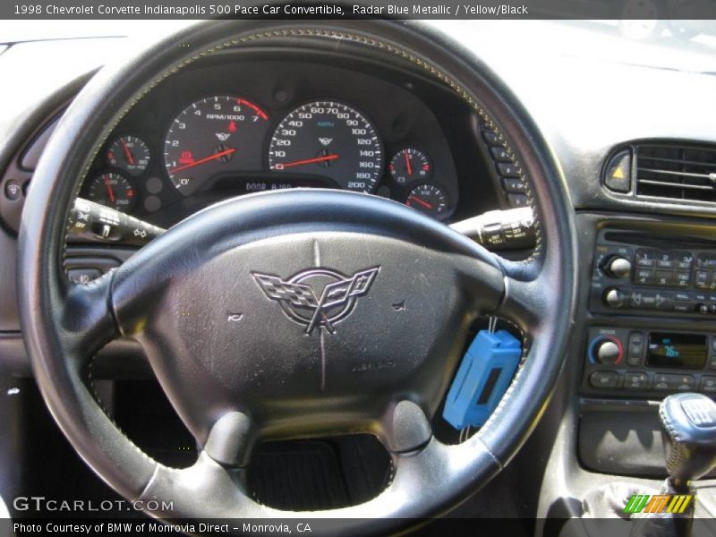  1998 Corvette Indianapolis 500 Pace Car Convertible Steering Wheel