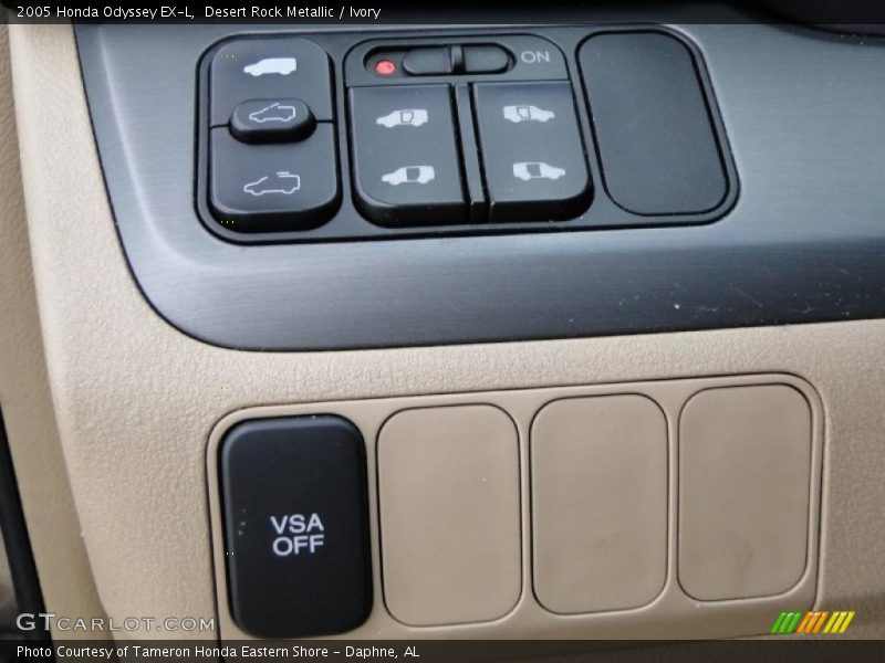 Desert Rock Metallic / Ivory 2005 Honda Odyssey EX-L