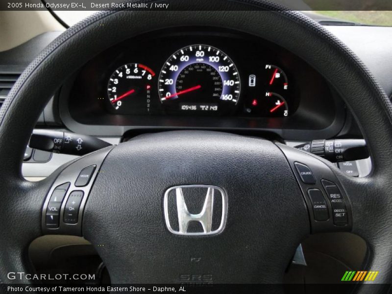 Desert Rock Metallic / Ivory 2005 Honda Odyssey EX-L