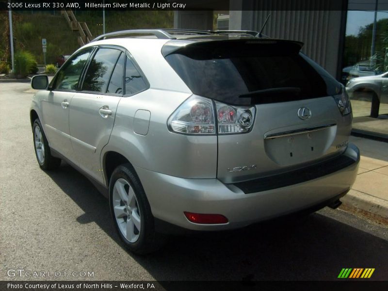Millenium Silver Metallic / Light Gray 2006 Lexus RX 330 AWD