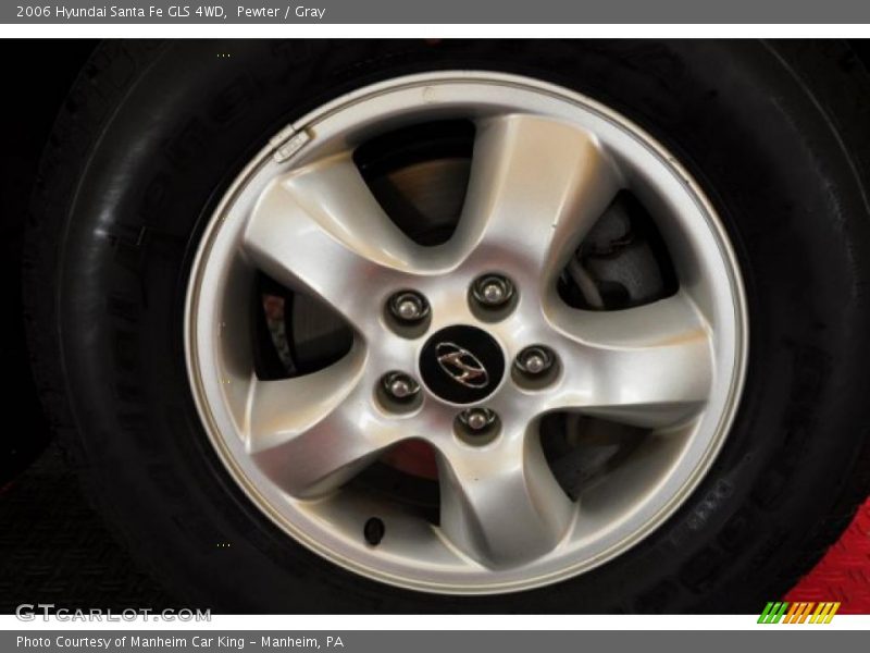 Pewter / Gray 2006 Hyundai Santa Fe GLS 4WD