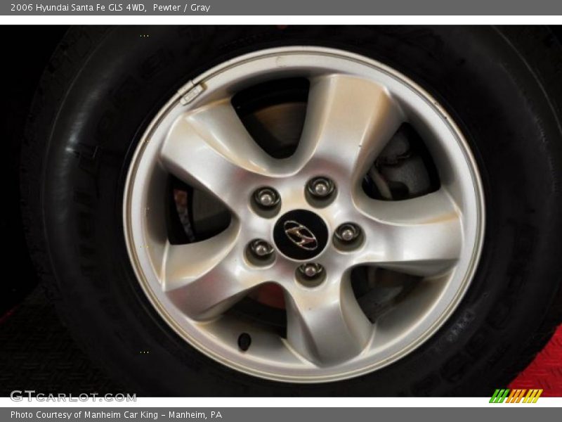 Pewter / Gray 2006 Hyundai Santa Fe GLS 4WD