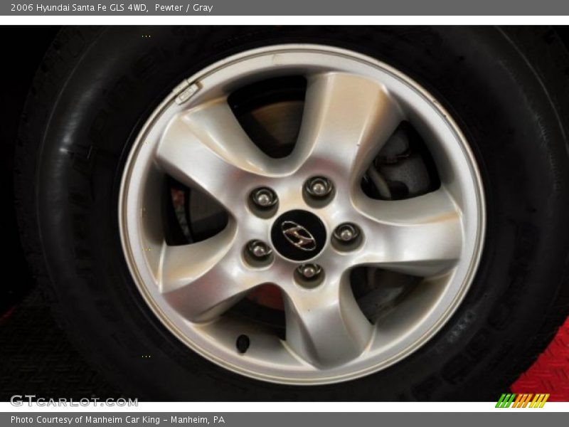 Pewter / Gray 2006 Hyundai Santa Fe GLS 4WD