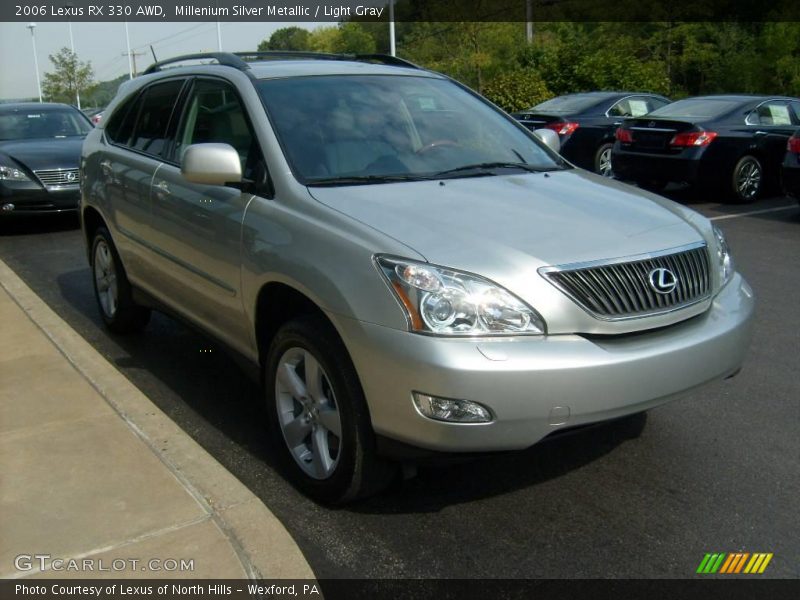Millenium Silver Metallic / Light Gray 2006 Lexus RX 330 AWD