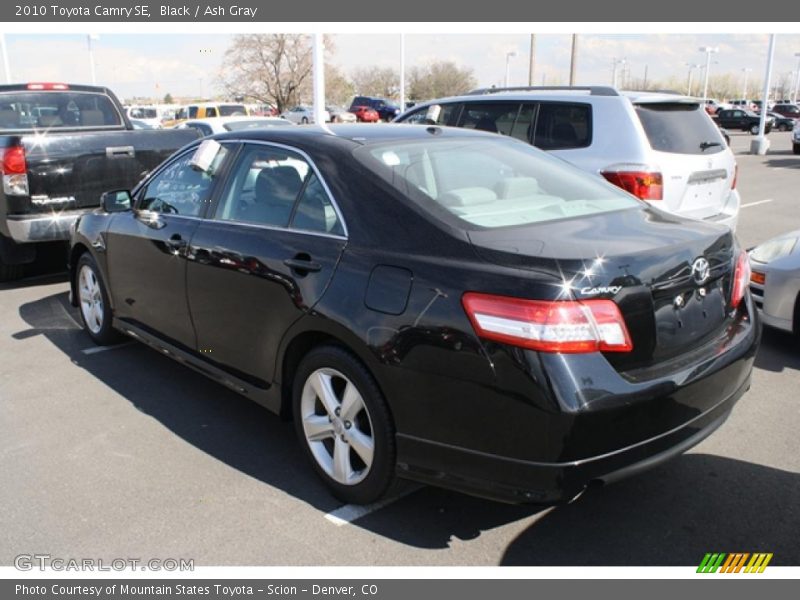 Black / Ash Gray 2010 Toyota Camry SE