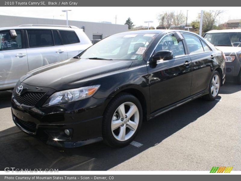 Black / Ash Gray 2010 Toyota Camry SE