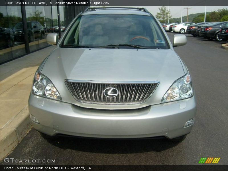 Millenium Silver Metallic / Light Gray 2006 Lexus RX 330 AWD