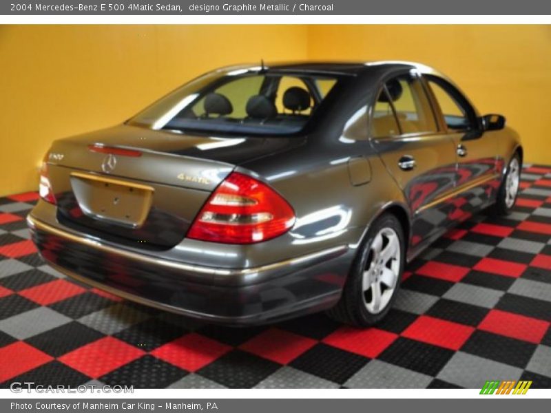 designo Graphite Metallic / Charcoal 2004 Mercedes-Benz E 500 4Matic Sedan