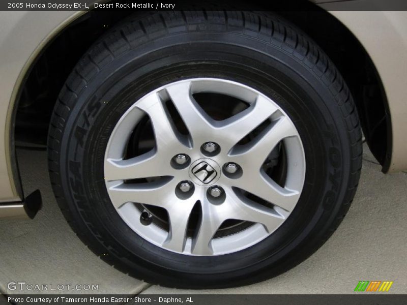 Desert Rock Metallic / Ivory 2005 Honda Odyssey EX-L