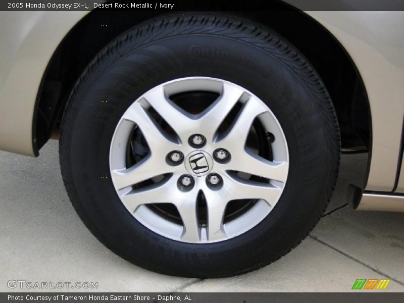 Desert Rock Metallic / Ivory 2005 Honda Odyssey EX-L