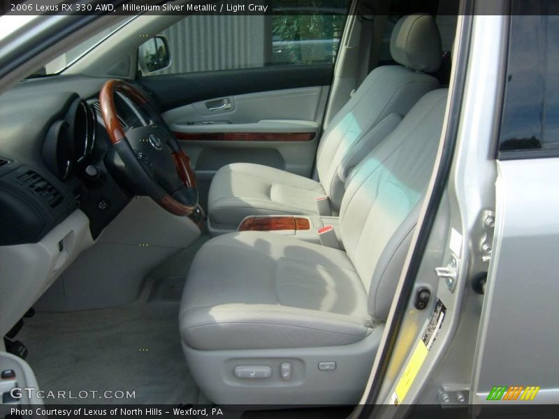 Millenium Silver Metallic / Light Gray 2006 Lexus RX 330 AWD