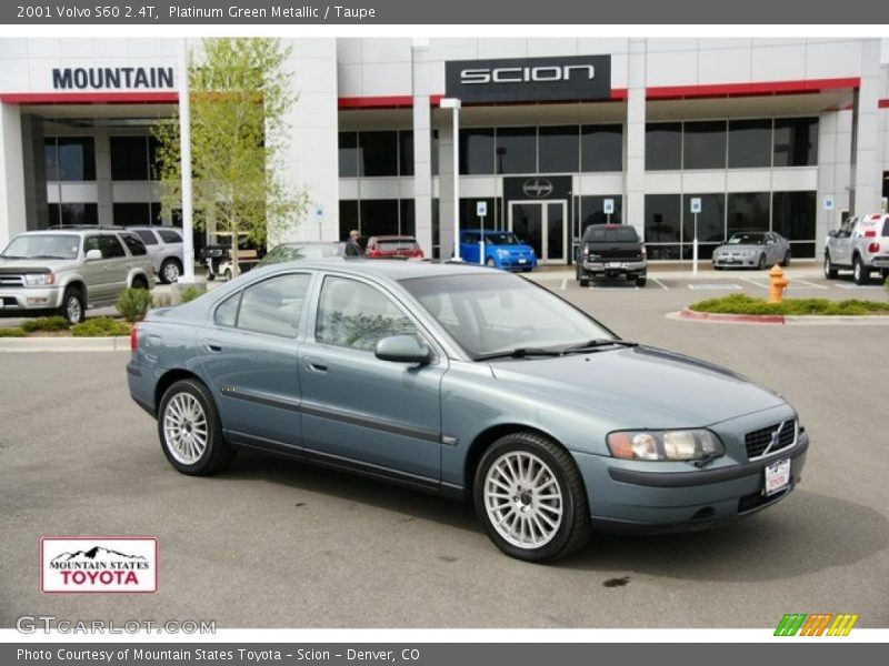 Platinum Green Metallic / Taupe 2001 Volvo S60 2.4T