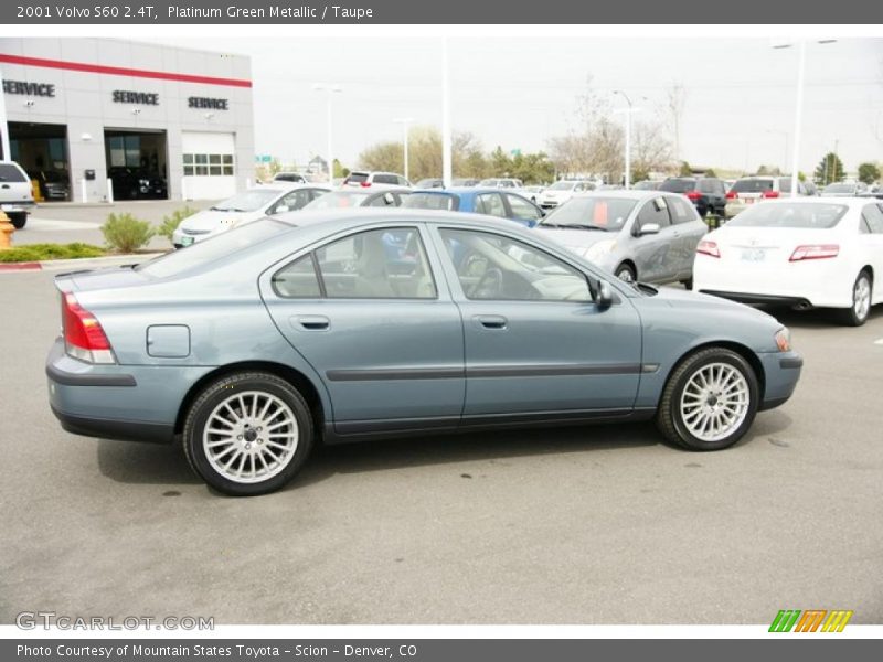 Platinum Green Metallic / Taupe 2001 Volvo S60 2.4T