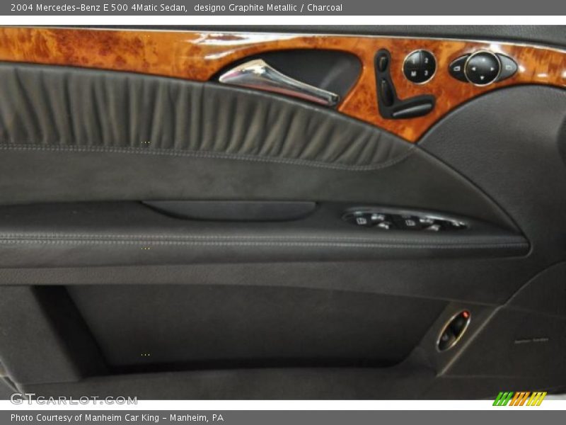 designo Graphite Metallic / Charcoal 2004 Mercedes-Benz E 500 4Matic Sedan