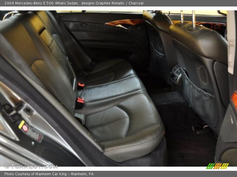 designo Graphite Metallic / Charcoal 2004 Mercedes-Benz E 500 4Matic Sedan