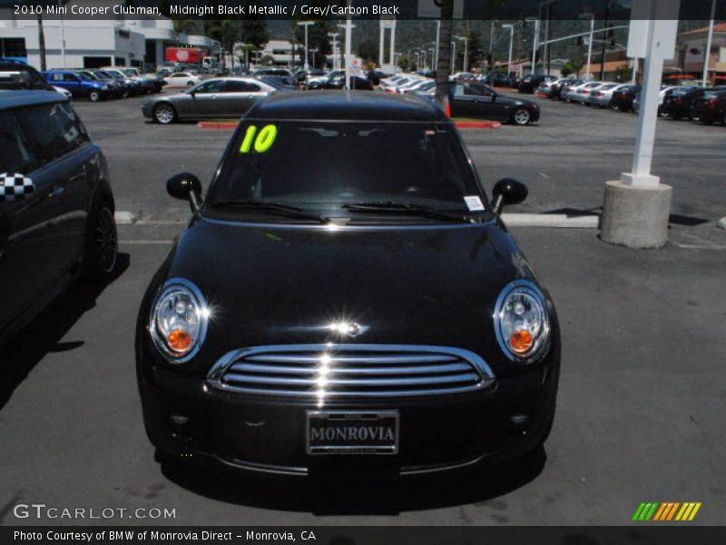 Midnight Black Metallic / Grey/Carbon Black 2010 Mini Cooper Clubman