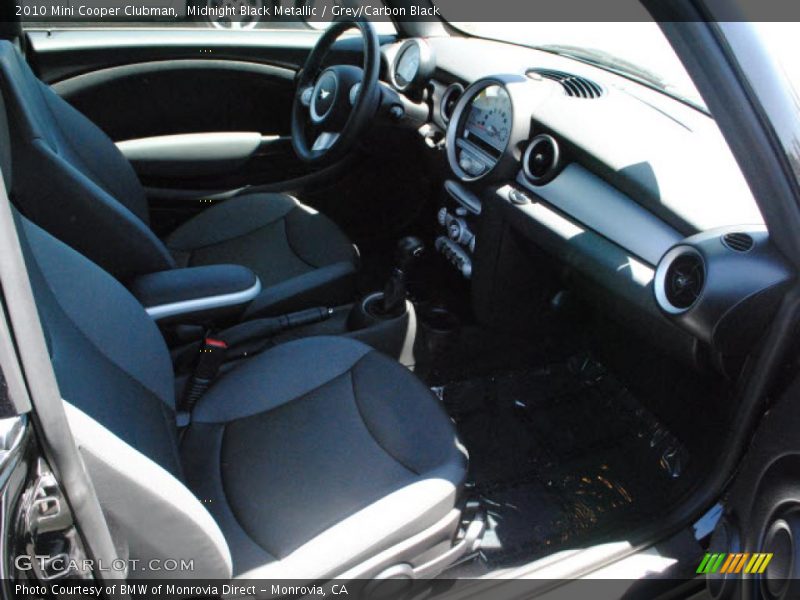 Midnight Black Metallic / Grey/Carbon Black 2010 Mini Cooper Clubman