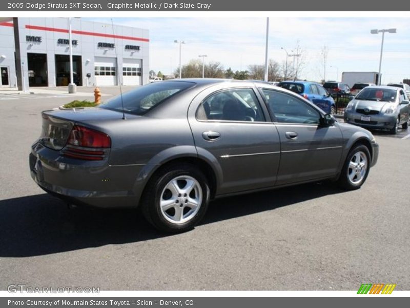 Graphite Metallic / Dark Slate Gray 2005 Dodge Stratus SXT Sedan