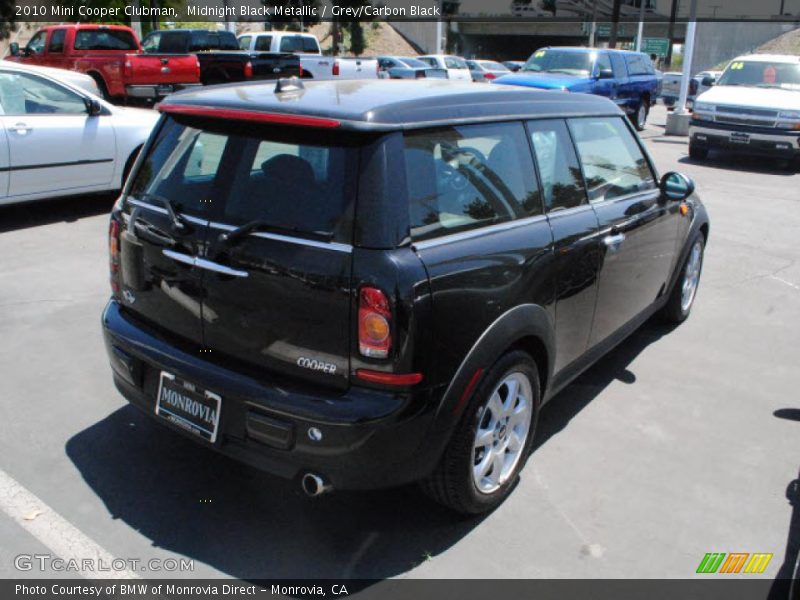 Midnight Black Metallic / Grey/Carbon Black 2010 Mini Cooper Clubman