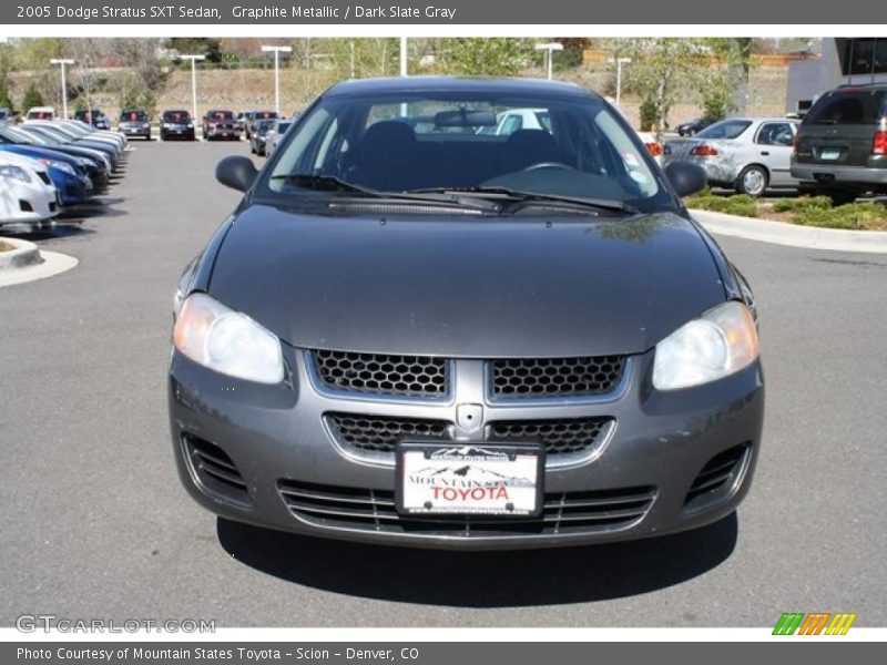Graphite Metallic / Dark Slate Gray 2005 Dodge Stratus SXT Sedan