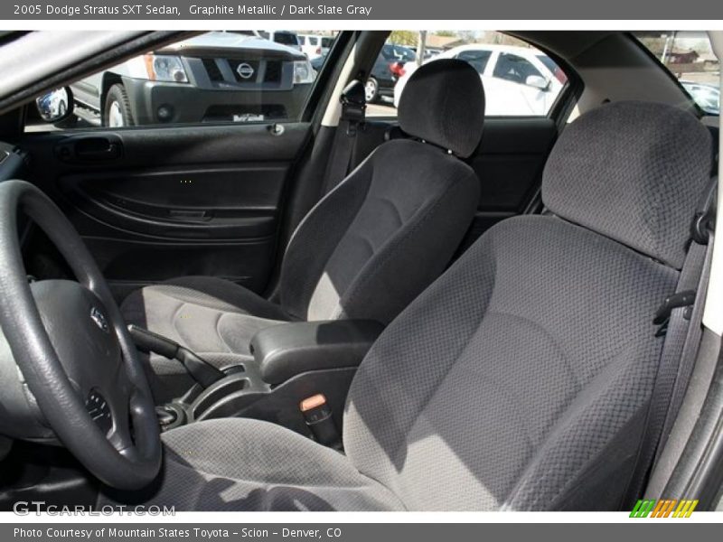 Graphite Metallic / Dark Slate Gray 2005 Dodge Stratus SXT Sedan