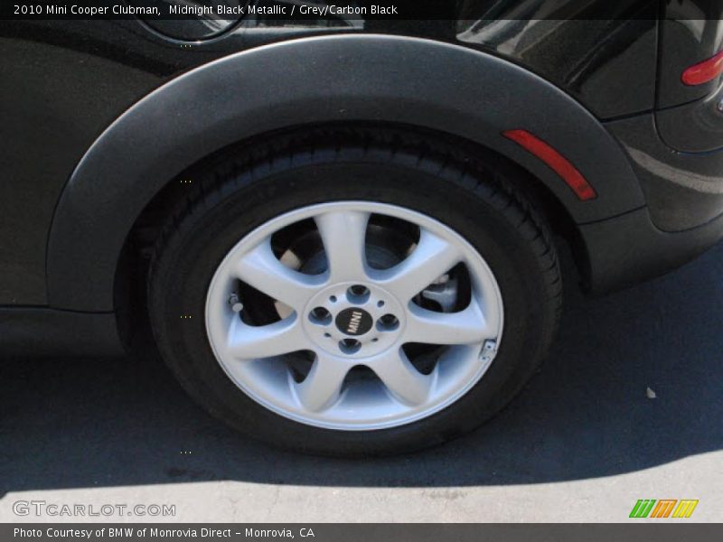 Midnight Black Metallic / Grey/Carbon Black 2010 Mini Cooper Clubman
