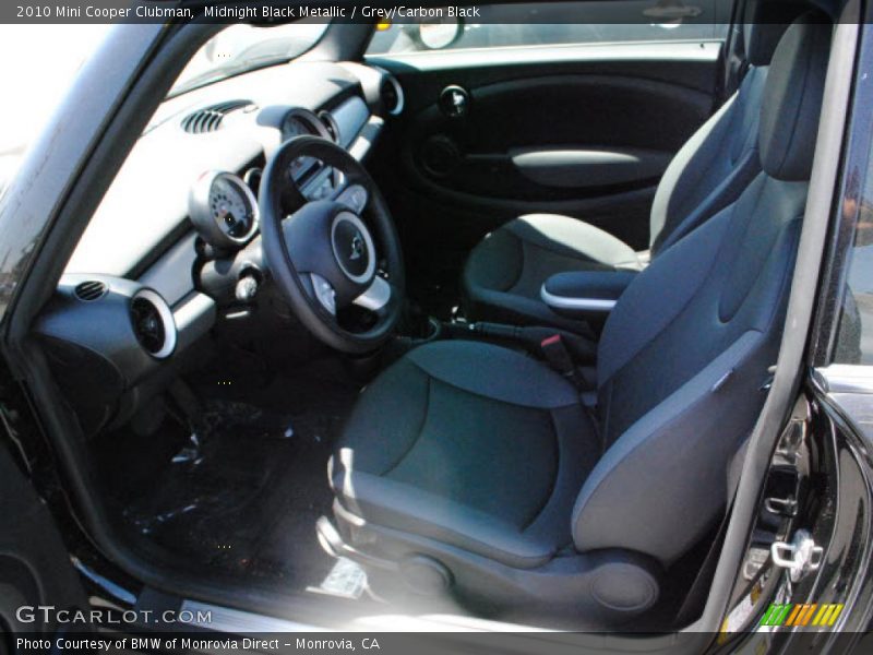 Midnight Black Metallic / Grey/Carbon Black 2010 Mini Cooper Clubman