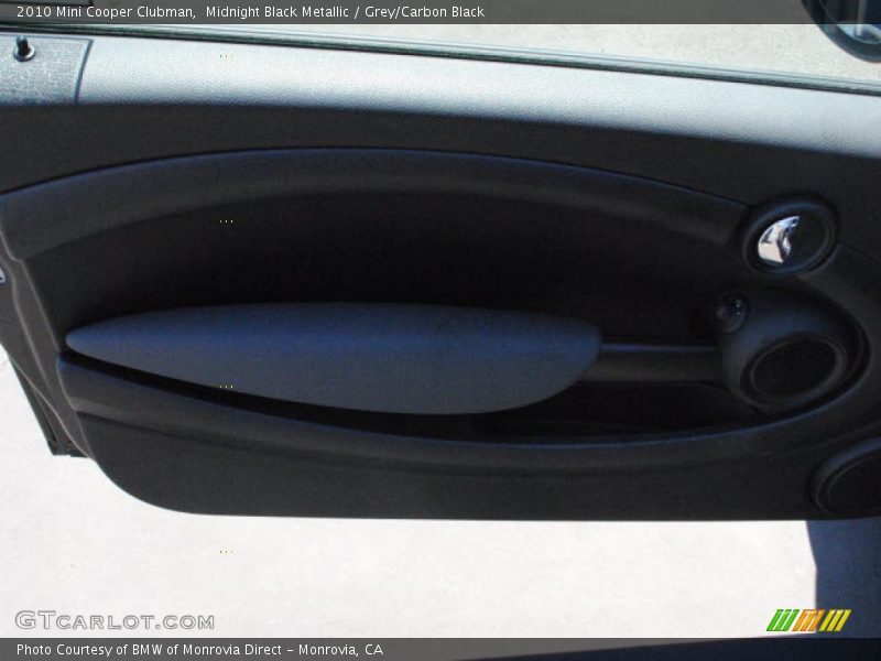 Midnight Black Metallic / Grey/Carbon Black 2010 Mini Cooper Clubman