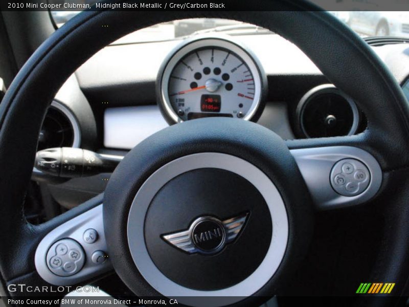 Midnight Black Metallic / Grey/Carbon Black 2010 Mini Cooper Clubman