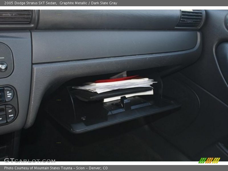 Graphite Metallic / Dark Slate Gray 2005 Dodge Stratus SXT Sedan