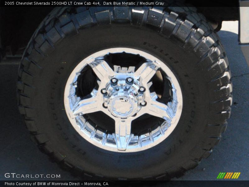 Dark Blue Metallic / Medium Gray 2005 Chevrolet Silverado 2500HD LT Crew Cab 4x4