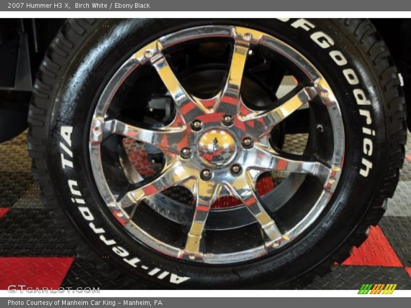 Custom Wheels of 2007 H3 X