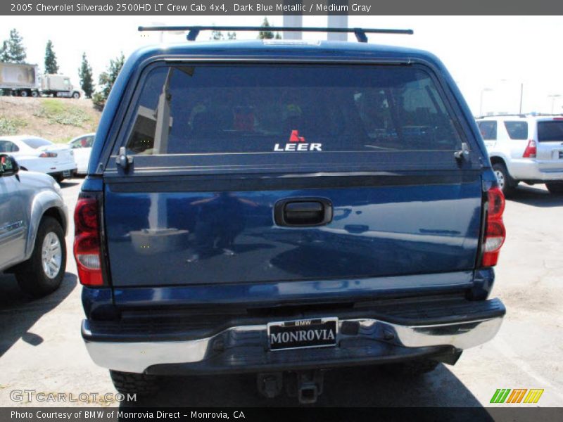 Dark Blue Metallic / Medium Gray 2005 Chevrolet Silverado 2500HD LT Crew Cab 4x4