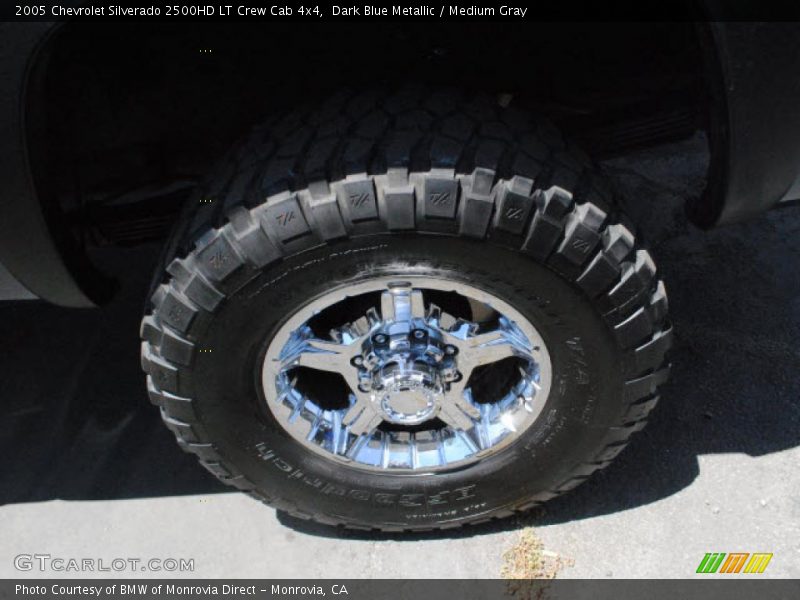 Dark Blue Metallic / Medium Gray 2005 Chevrolet Silverado 2500HD LT Crew Cab 4x4