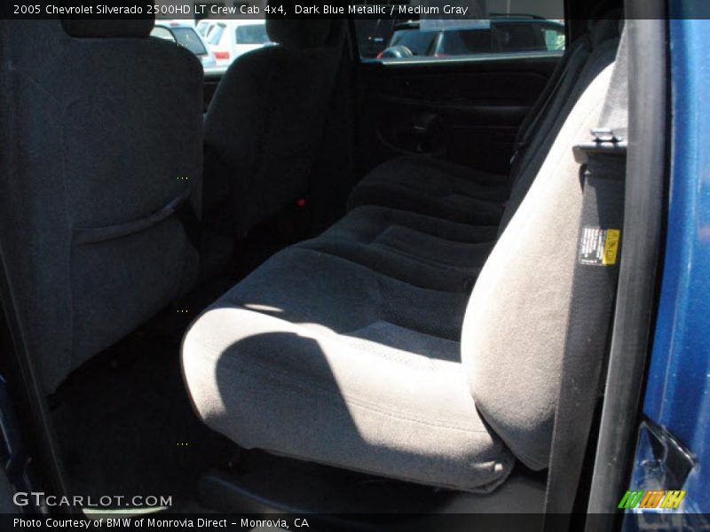 Dark Blue Metallic / Medium Gray 2005 Chevrolet Silverado 2500HD LT Crew Cab 4x4