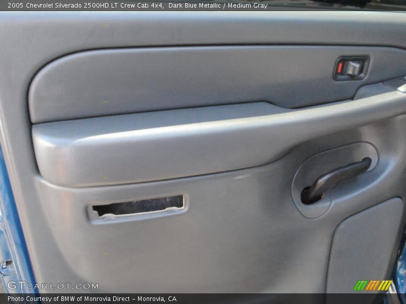 Dark Blue Metallic / Medium Gray 2005 Chevrolet Silverado 2500HD LT Crew Cab 4x4