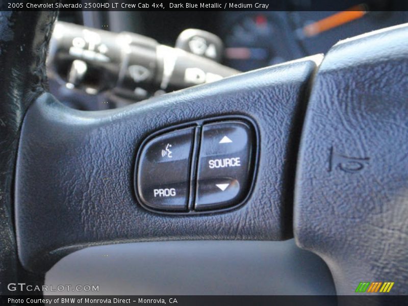 Dark Blue Metallic / Medium Gray 2005 Chevrolet Silverado 2500HD LT Crew Cab 4x4