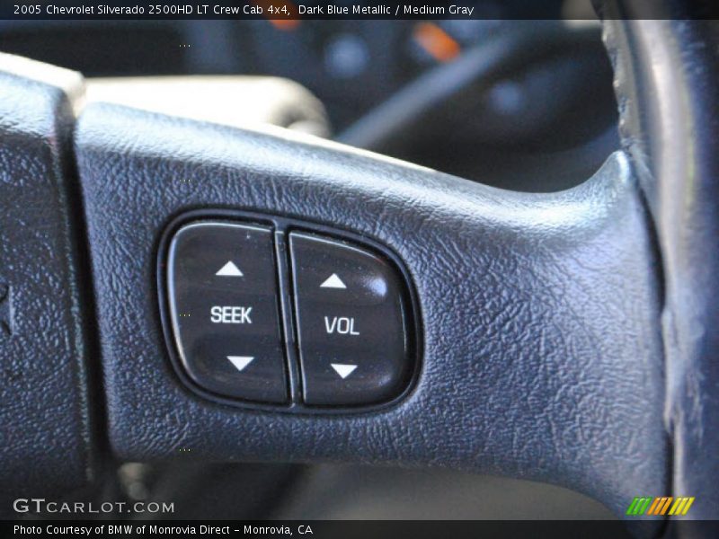 Dark Blue Metallic / Medium Gray 2005 Chevrolet Silverado 2500HD LT Crew Cab 4x4