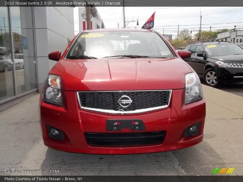 Anodized Orange Metallic / Charcoal 2010 Nissan Sentra 2.0 SR