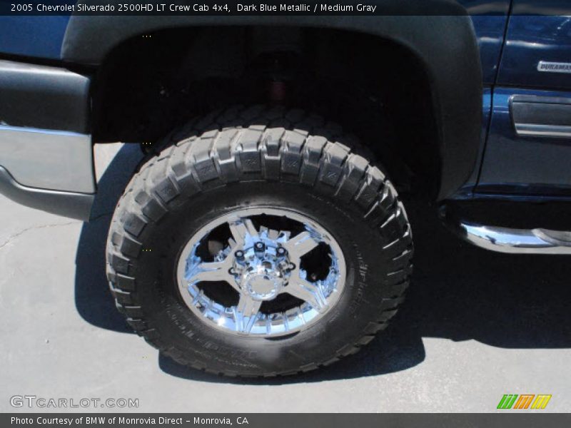 Dark Blue Metallic / Medium Gray 2005 Chevrolet Silverado 2500HD LT Crew Cab 4x4