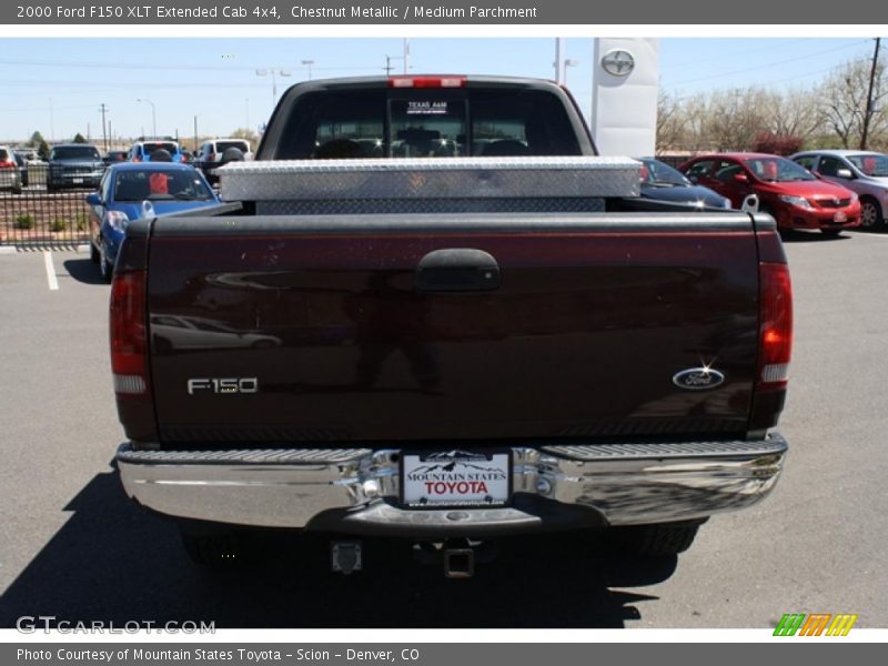 Chestnut Metallic / Medium Parchment 2000 Ford F150 XLT Extended Cab 4x4