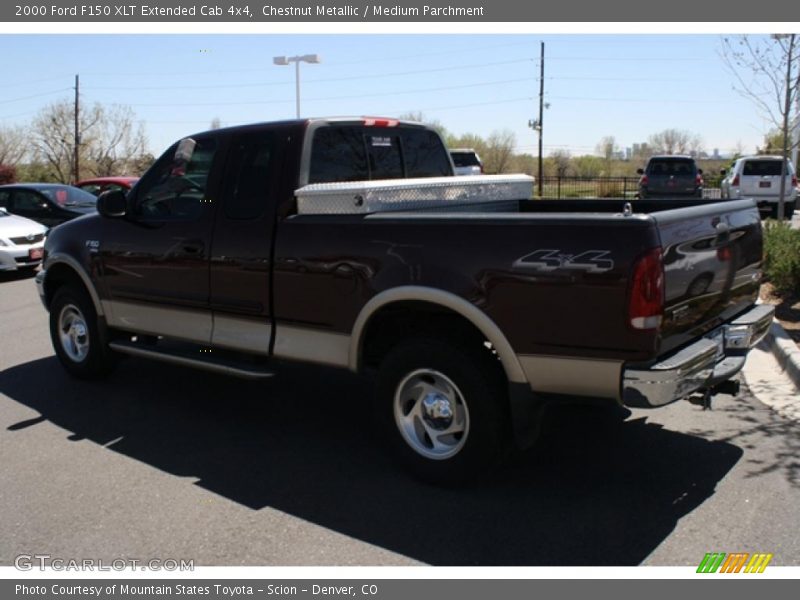 Chestnut Metallic / Medium Parchment 2000 Ford F150 XLT Extended Cab 4x4