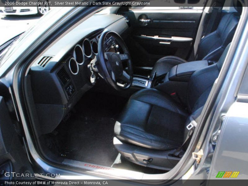 Silver Steel Metallic / Dark Slate Gray/Light Graystone 2006 Dodge Charger R/T