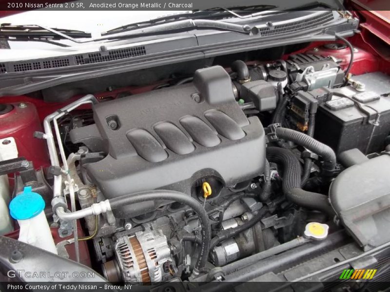  2010 Sentra 2.0 SR Engine - 2.0 Liter DOHC 16-Valve CVTCS 4 Cylinder