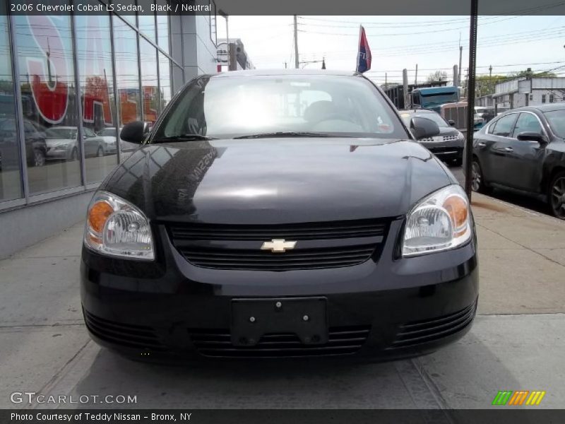 Black / Neutral 2006 Chevrolet Cobalt LS Sedan