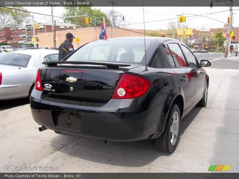 Black / Neutral 2006 Chevrolet Cobalt LS Sedan