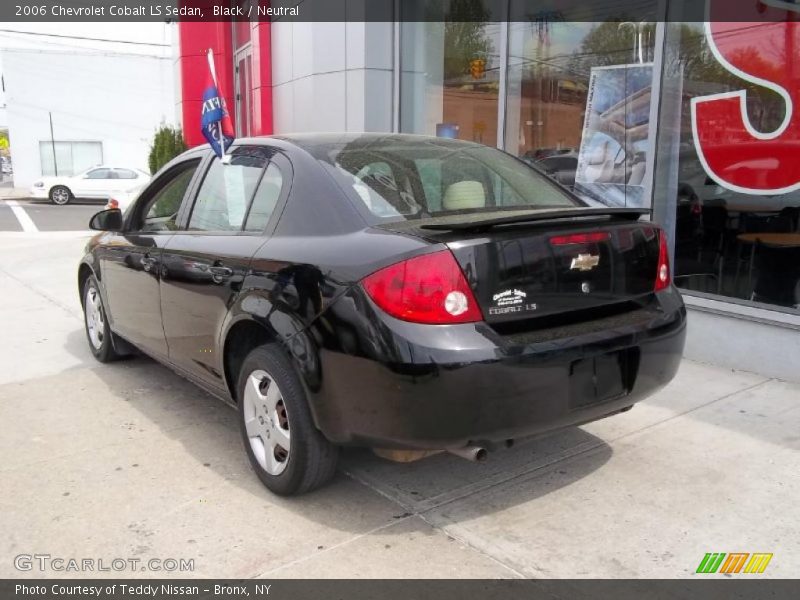 Black / Neutral 2006 Chevrolet Cobalt LS Sedan