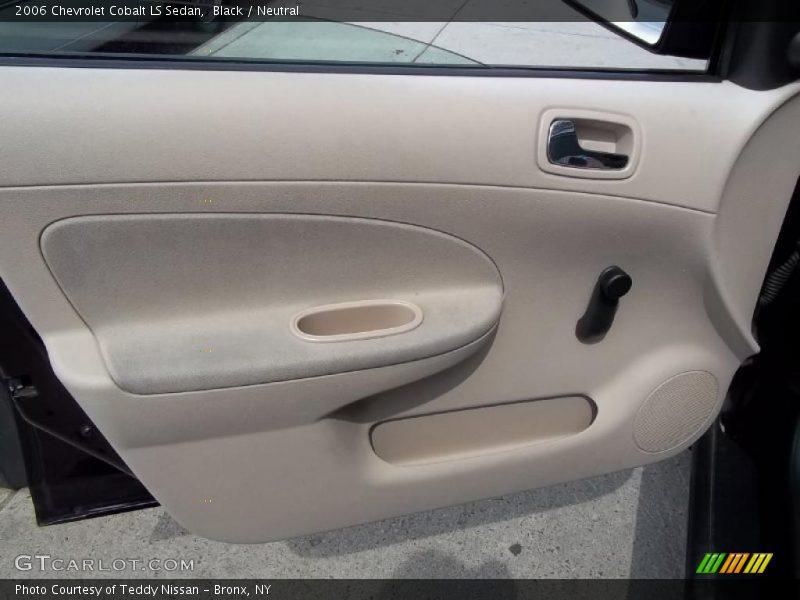 Black / Neutral 2006 Chevrolet Cobalt LS Sedan