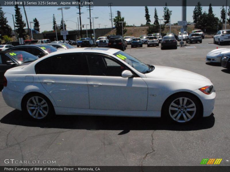 Alpine White / Black 2006 BMW 3 Series 325i Sedan