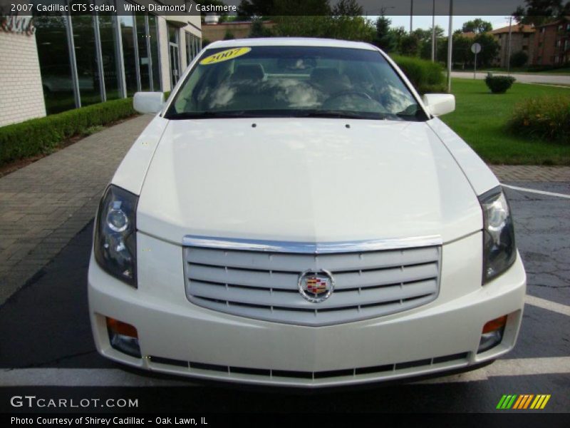 White Diamond / Cashmere 2007 Cadillac CTS Sedan